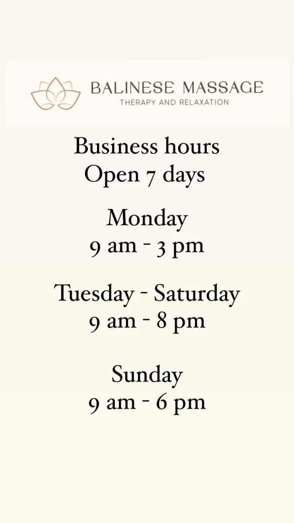 Balinese Massage New Zealand