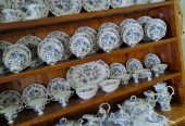 BLUE DANUBE CHINA JAPAN 87 PIECE SET