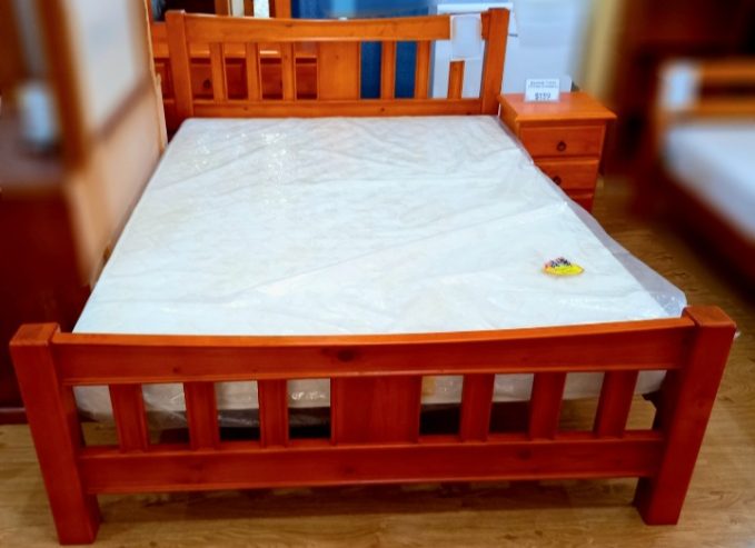 NEW Troy Queen Bedframe