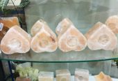 HIMALAYAN SALT CANDLE HOLDER, STAR SHAPE, HEART SHAPE ,IDEAL FOR GIFTING OR DECORATION