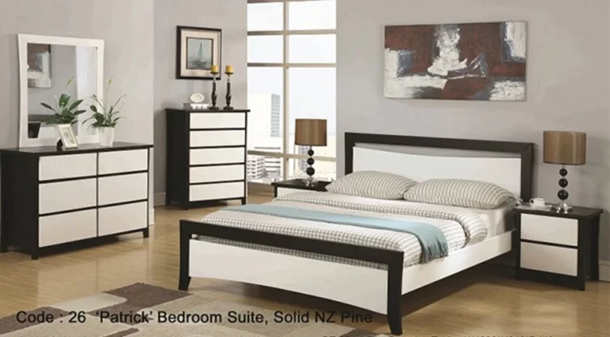 Patrick 4 Pcs Bedroom Suite