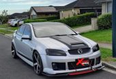 Universal Front Splitter (Gloss Black/Red) – All Makes/Models