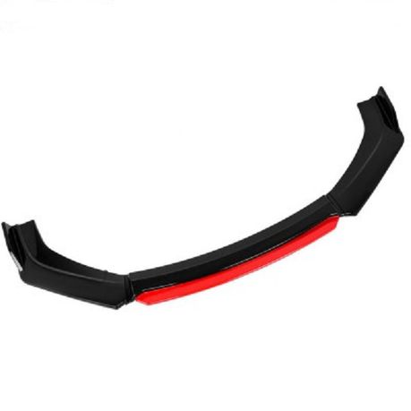 Universal Front Splitter (Gloss Black/Red) – All Makes/Models