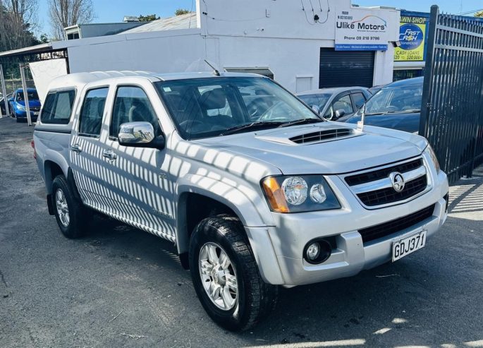 2011 Holden Colorado 3.0TD AUTO,LT CREW PU,NZ NEW.