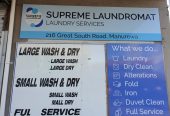 SUPREME LAUNDROMAT, & DRY CLEAN, Alterations