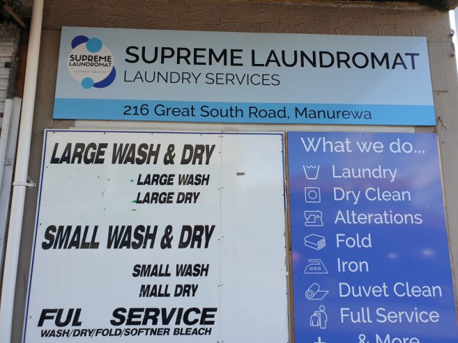 SUPREME LAUNDROMAT, & DRY CLEAN, Alterations