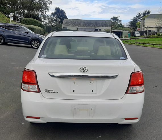 2013 Toyota Axio Nz Radio,GPS, Reverse camera, “Manual” 85000kms