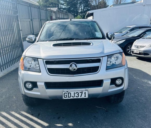 2011 Holden Colorado 3.0TD AUTO,LT CREW PU,NZ NEW.