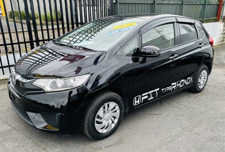 2016 Honda Fit G,1.3L Petrol,Hot Black!!!