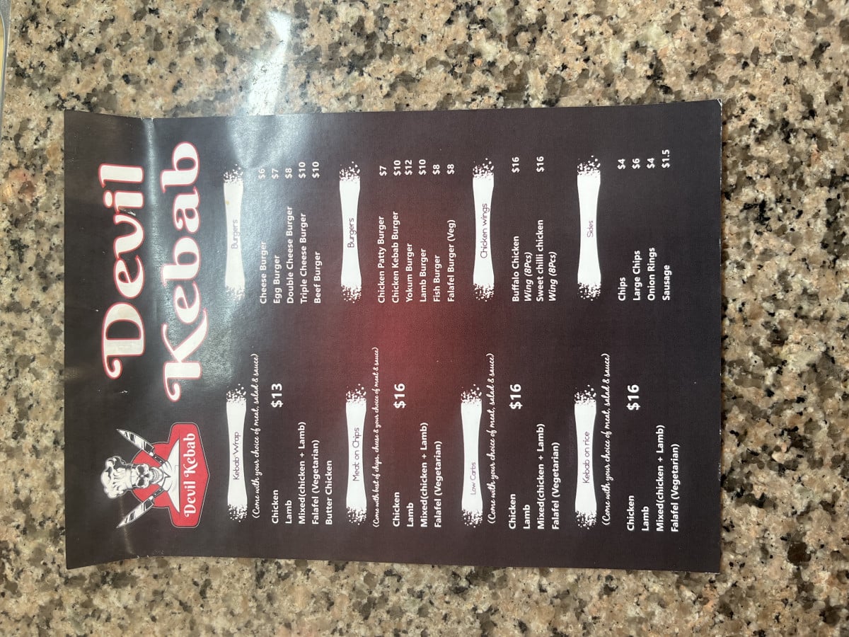 Devil kebab