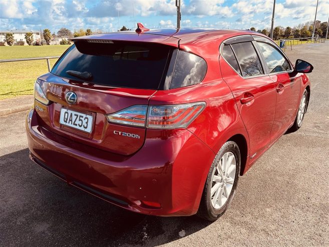 2012 Lexus CT 200h Hybrid Cruise Paddle Shift Hatchback Automatic