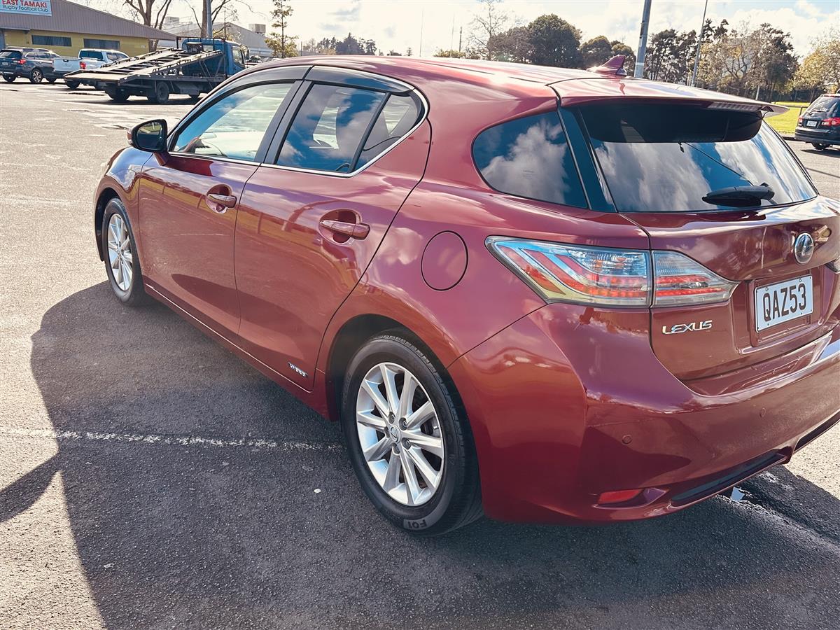 2012 Lexus CT 200h Hybrid Cruise Paddle Shift Hatchback Automatic