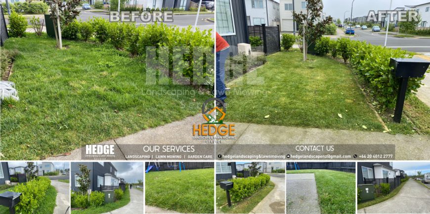 Hedge Landscaping & Lawn Mowing Service in South Auckland wide & Franklin