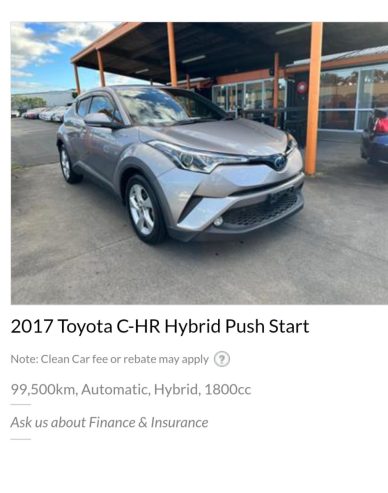 Hybrid cars