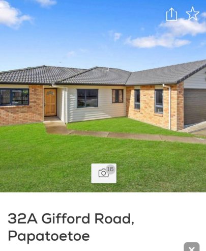 32a Gifford road papatoetoe