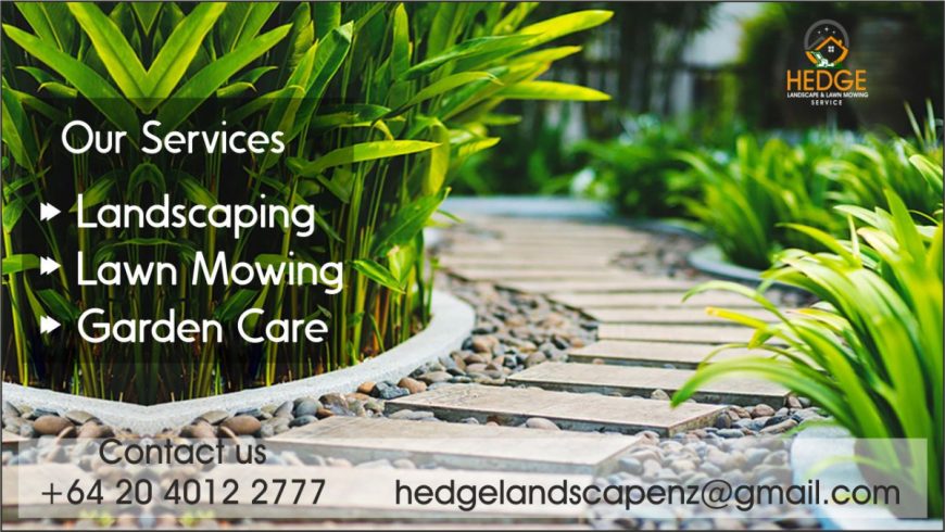 Hedge Landscaping & Lawn Mowing Service in South Auckland wide & Franklin