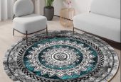 Colorful Persian Style Round Carpet Retro Living Room Bedroom Non-slip Floor Mat