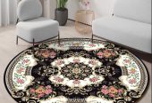 Colorful Persian Style Round Carpet Retro Living Room Bedroom Non-slip Floor Mat