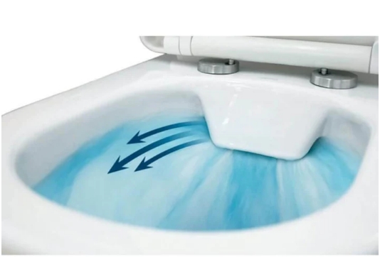 Toilet Suite – Two Piece 2008 S-Pan Rimless Flushing