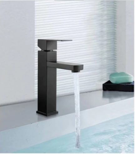 Basin Mixer – Square Series 2009 – Black