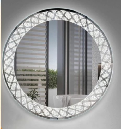 Round LED Mirror Home Decoration & Bathroom Make up Mirror