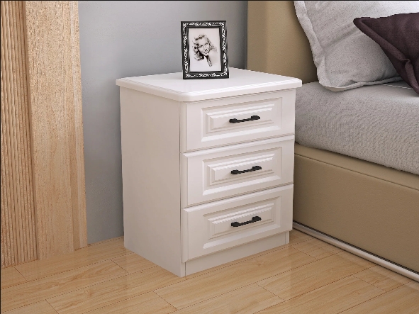 Solid wood bedside cabinet 480x400x580mm