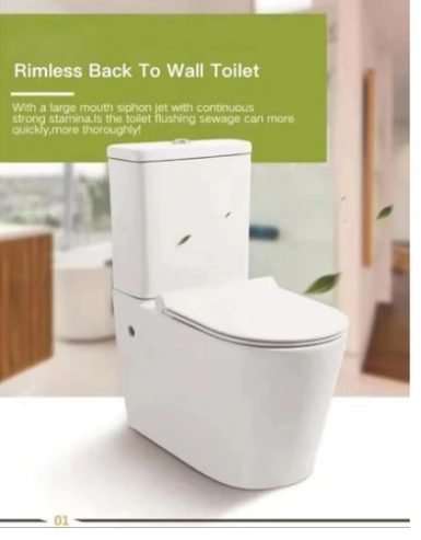 Toilet Suite – BTW Bella Rimless Flushing – A3904