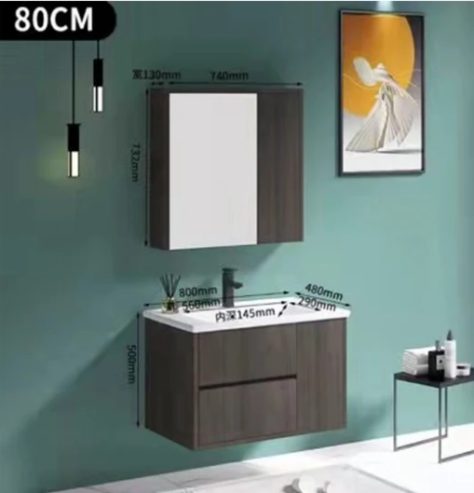 The European Bathroom Vanity Set 100% WaterProof – H20