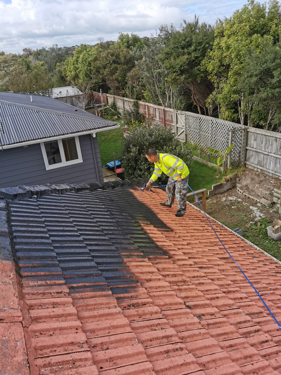屋顶喷漆和室内室外油漆 roofing& painting