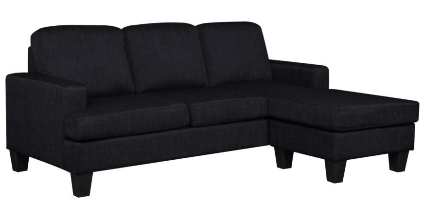 3 Seater Sofa with Reversible Chaise – 3 colour choices