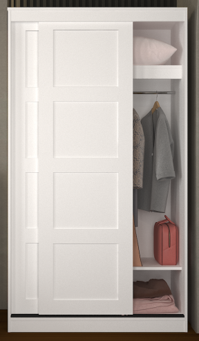 Wardrobe – Free Standing – Sliding Door – 2 colour choices