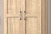 Wardrobe – Free Standing – 2 Doors – 2 Colour options