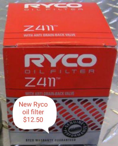 Ryco Oil Filter Z411