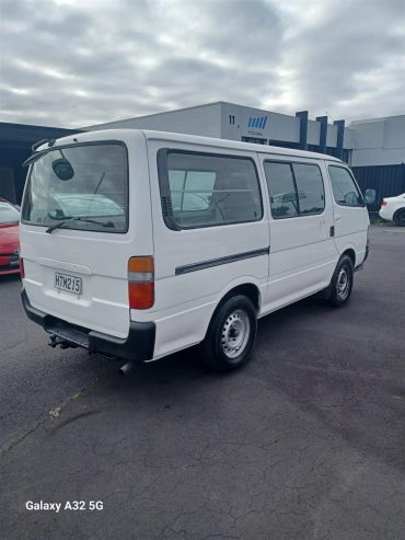 1998 Toyota Hiace Van Manual