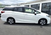 2017 HONDA FIT SUTTLE HYBRID HALF LEATHER