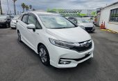 2017 HONDA FIT SUTTLE HYBRID HALF LEATHER