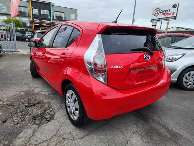 2012 Toyota Aqua Hybrid, S Package, Push Start Hatchback Automatic