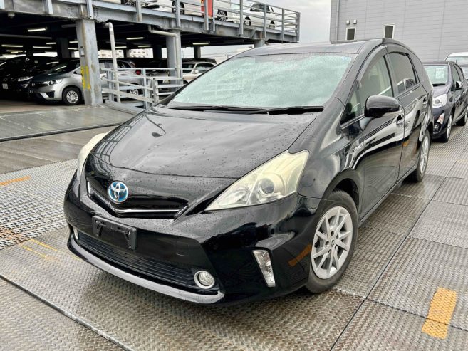 2013 Toyota Prius ALPHA S TUNE BLACK 7ST Station Wagon Automatic