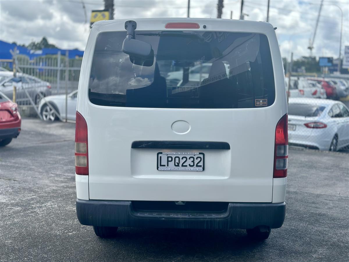 2007 Toyota Hiace Van Automatic