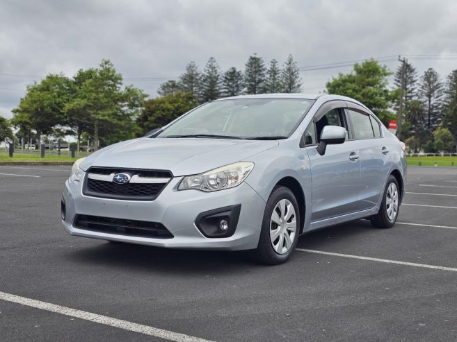 2014 Subaru Impreza G4, 1.6i, Chain Driven, Reversing Camera, NZ Radio* On Special** Auto Stop/Start, Black Interior, On Sale*