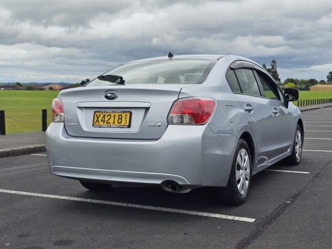 2014 Subaru Impreza G4, 1.6i, Chain Driven, Reversing Camera, NZ Radio* On Special** Auto Stop/Start, Black Interior, On Sale*