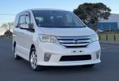 2012 Nissan Serena Highway Star, V- Selection, Power-slide Doors, Alloys* Key-Less, Reversing Camera, Cruise control*