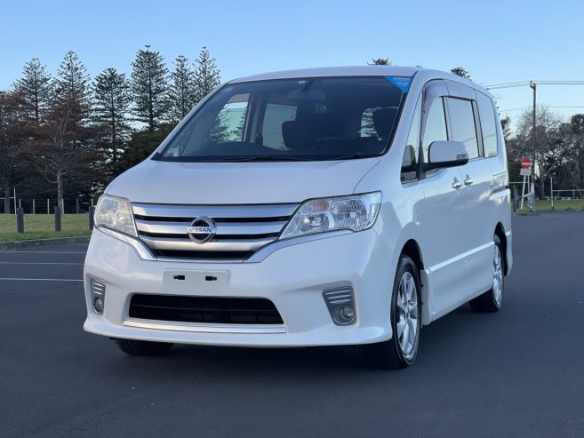 2012 Nissan Serena Highway Star, V- Selection, Power-slide Doors, Alloys* Key-Less, Reversing Camera, Cruise control*