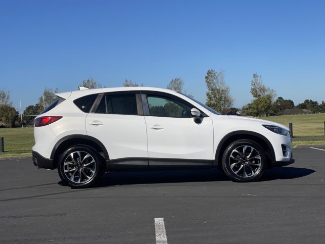 2016 Mazda CX-5 25 S L Package, Adaptive Radar Cruise Control Leather-Electric Seats, Key-less, Alloys, Rev Cam