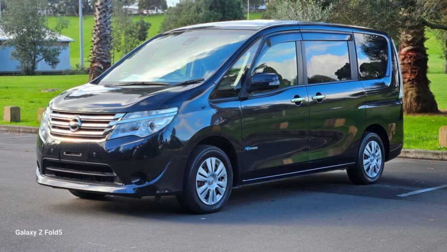 2014 Nissan Serena ** Facelift model, 8 Seater, Rear Power door, 360 CAMERA ** 20X S-HYBRID ADVANCED SAFETY