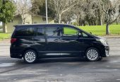 2012 Toyota Alphard 240S, 7 Seats, Power slide doors, Alloys Black Interior, Push start, Revering camera*