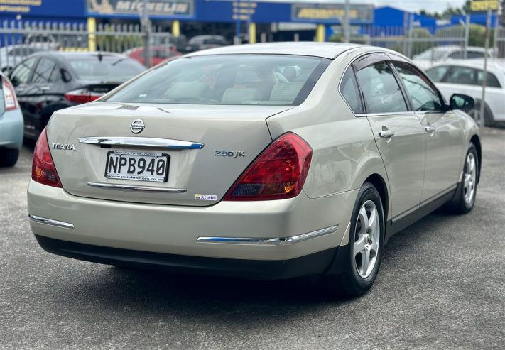 2007 Nissan Teana Sedan Automatic