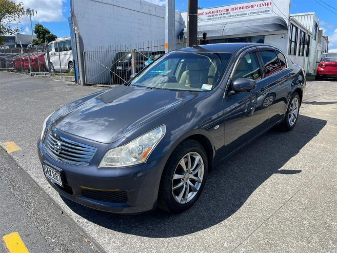 2007 Nissan Skyline 250GT Very Low Kms Sedan Automatic V6/ Leather Interior/ Heated Seats/ Rev. Camera/ Side Camera