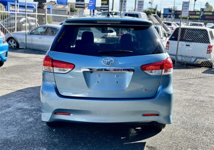 2010 Toyota Wish Low kms / 7 Seater Station Wagon Automatic