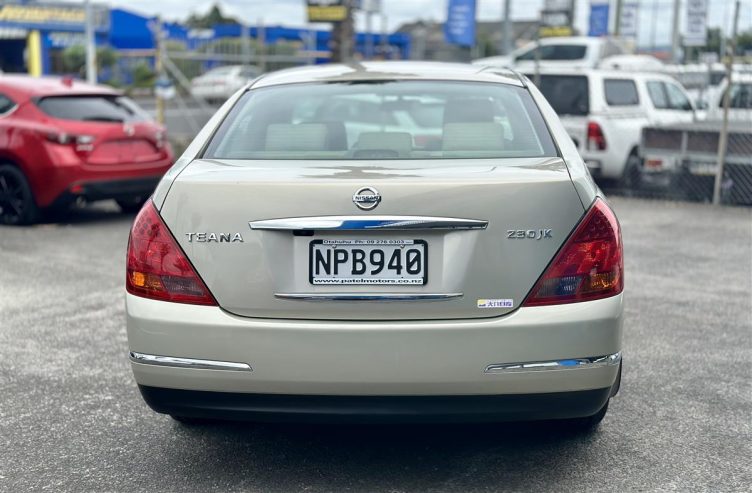 2007 Nissan Teana Sedan Automatic